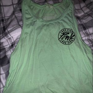 Pink brand tank top